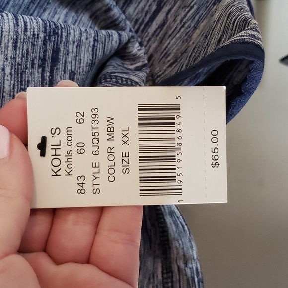 Milwaukee Brewers Heather Navy Hooded Zip-Up Jacket - Size XXL - Picture 12 of 13